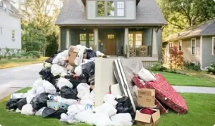 Residential junk removal service